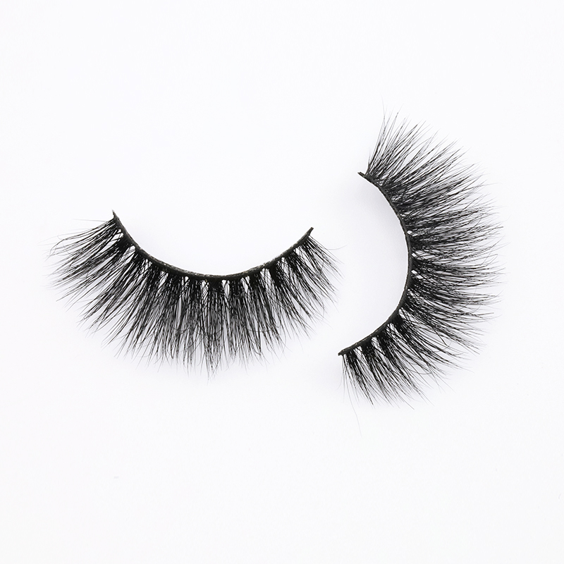 Wholesale Price 100% Real Mink Fur 3D Strip Lashes Fashion Styles in the UK YY105